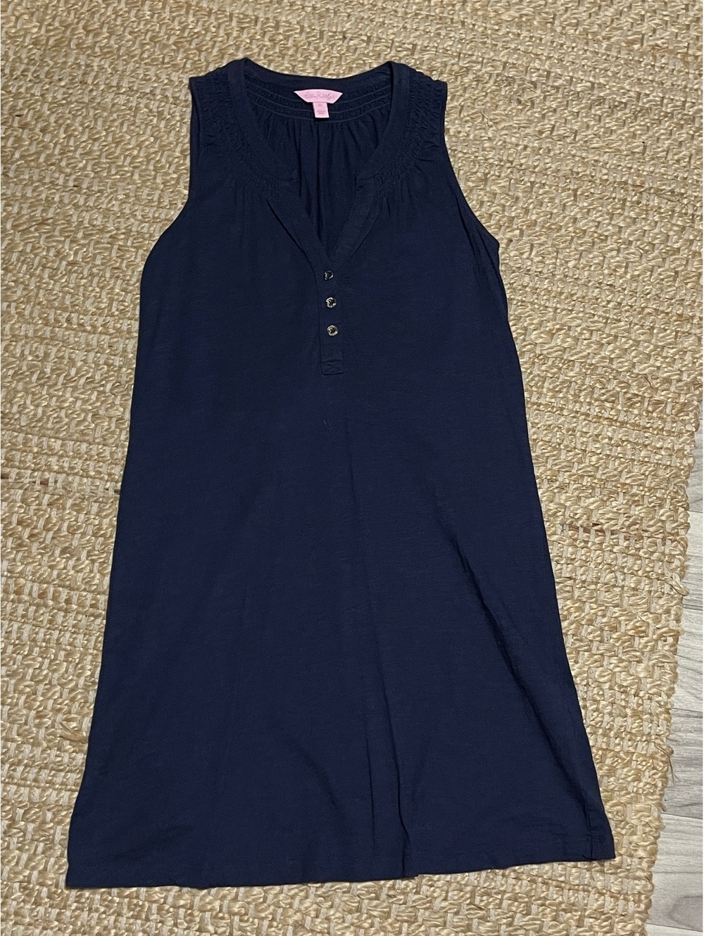 Lilly Pulitzer Navy Sleeveless Dress XS